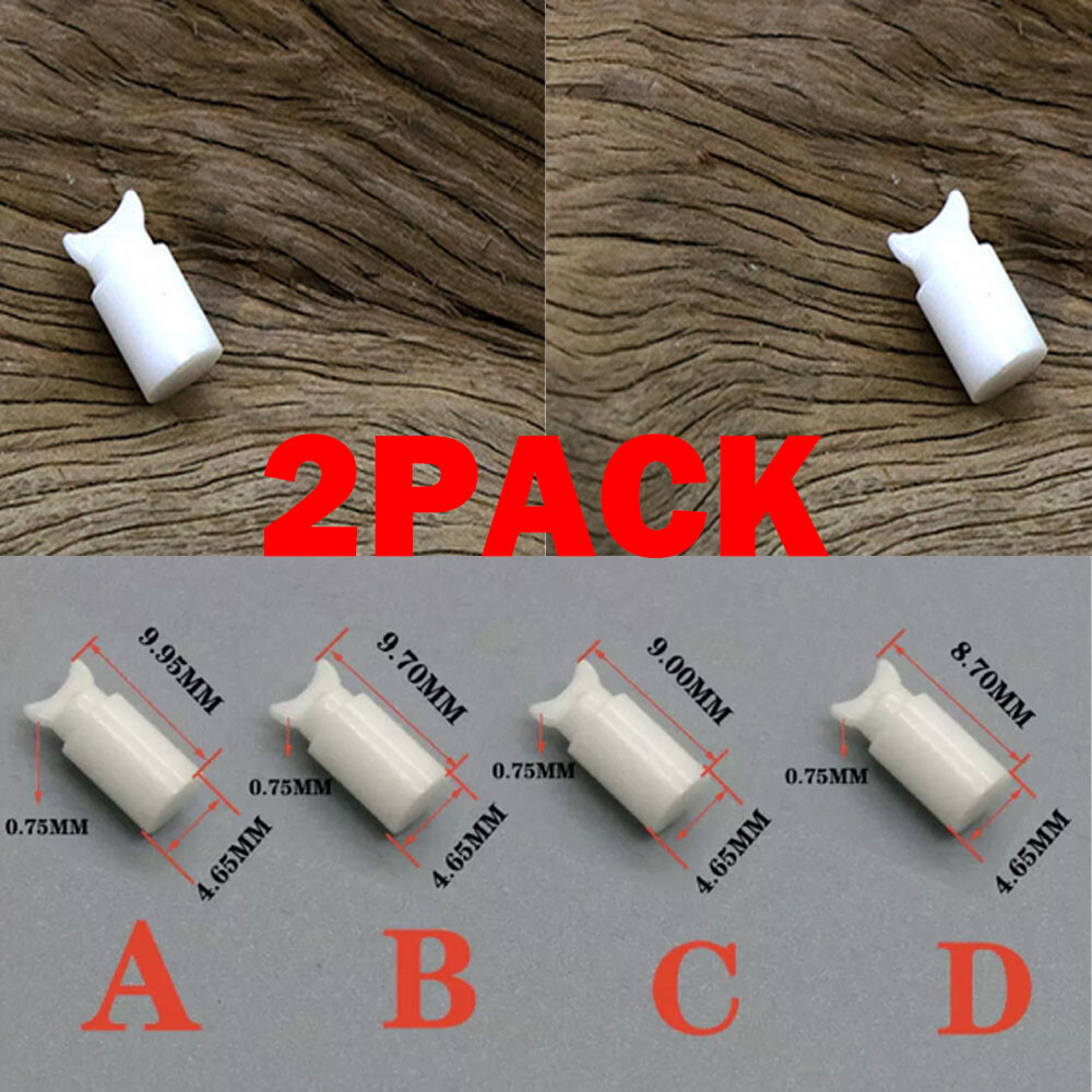 2PC Ceramic Reel Pawl Guide For ABU GARCIA, DAIWA, LEW'S, OKUMA, KASTKING USA