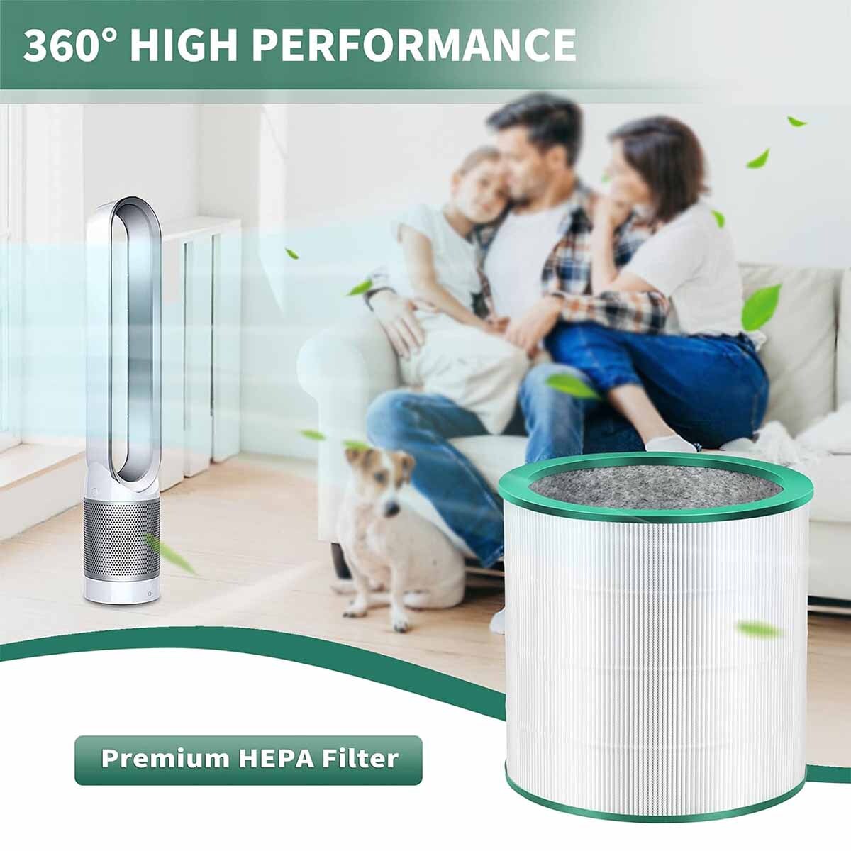 Hepa Filter For Dyson TP01 TP02 TP03 BP01 Pure Cool Link Tower Air Purifier AM11