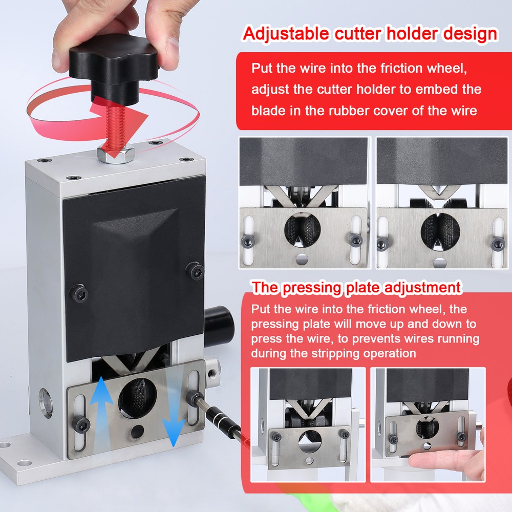 2-15mm Portable Household Manual Wire Stripping Tool Cable Peeling Machine E9W7