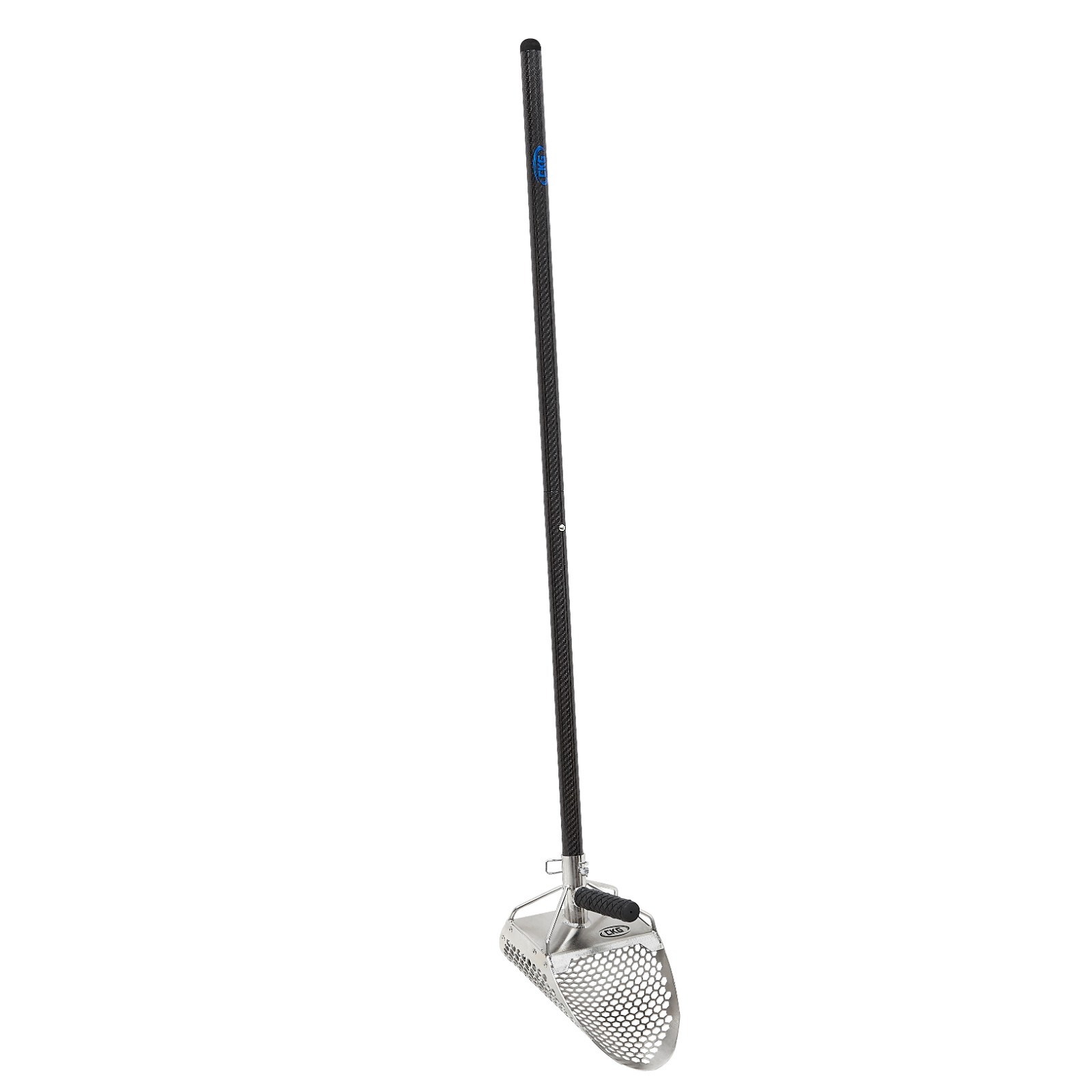 CKG Sand Scoop for Metal Detecting Carbon Handle Pole Shovel Scooper Shelling