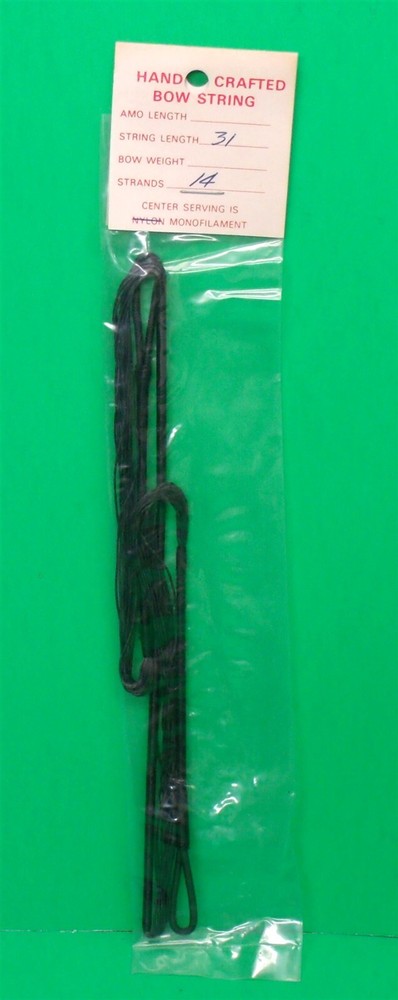 New Bowstrings by Binney Replacement String for Teardrop Cable Bows - 31" 14 str