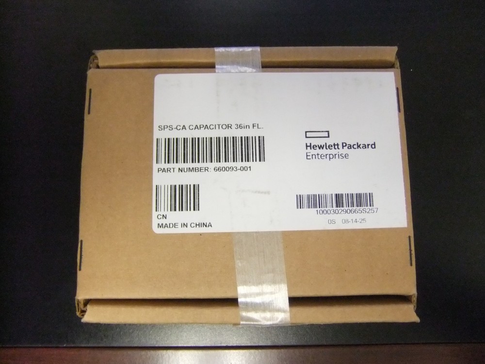 HP 660093-001 654873-003 Smart Array Capacitor pack - New Sealed August 25 Dates