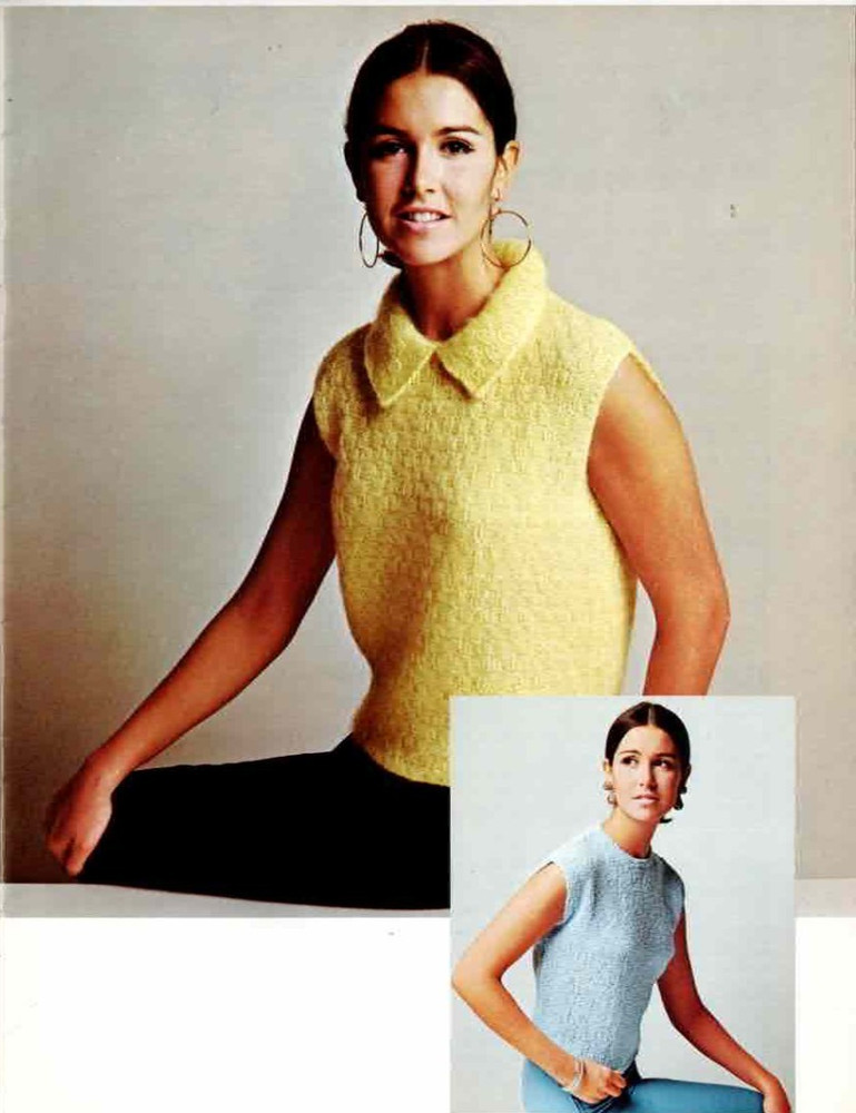 Spinnerin Knitting Pattern Lesson 3 Sweater Patterns Stitches Classic Patterns