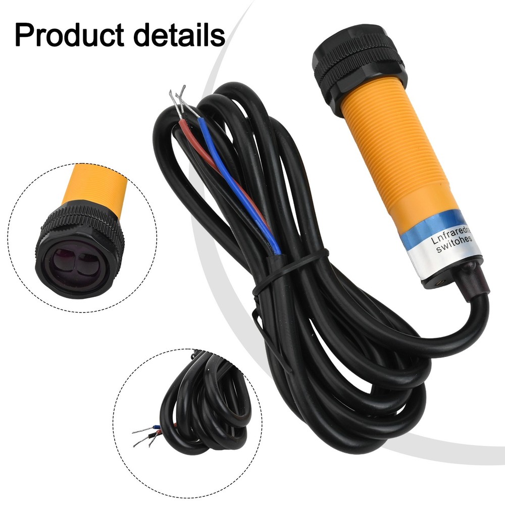 Efficient 10 30VDC Infrared Induction Sensor for Swift Object Detection