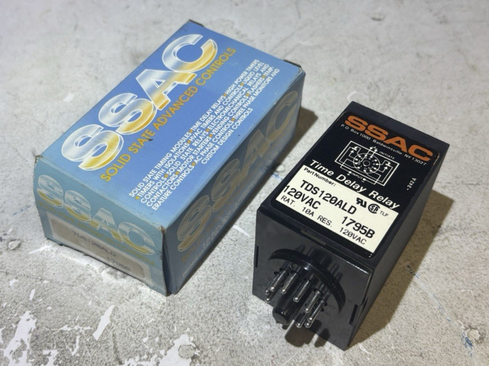 SSAC TDS120ALD Time Delay Relay