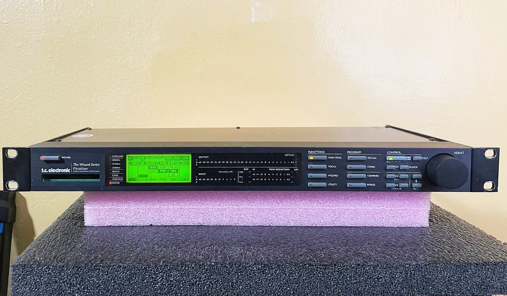 TC Electronic Wizard Series Finalizer 48khz Studio Mastering Processor - WIZ001