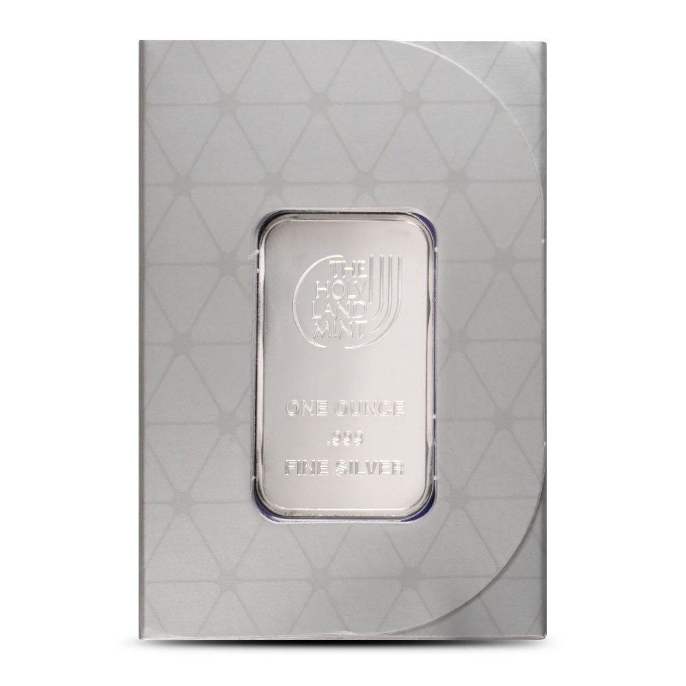 1 oz The Holy Land Silver Dove Of Peace Bar (New w/ Assay)