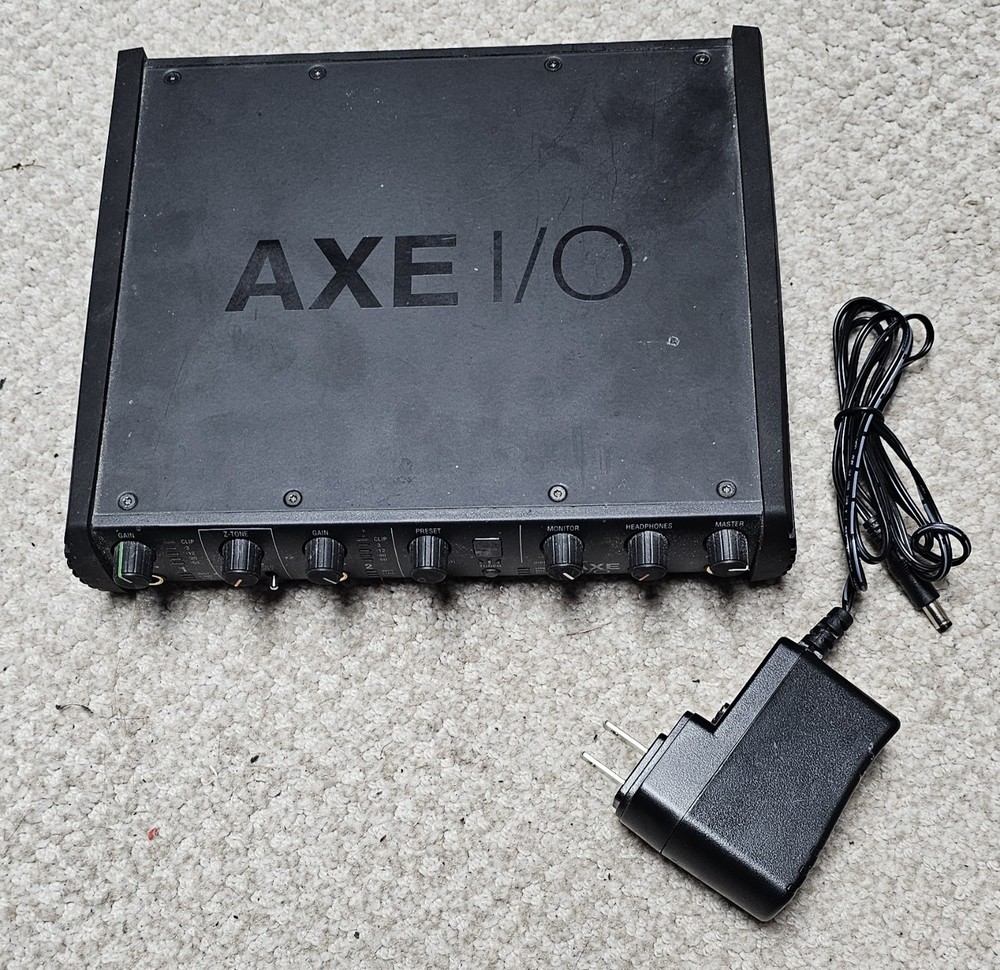 IK Multimedia AXE I/O USB Audio Interface - Working, AS IS - Read Description