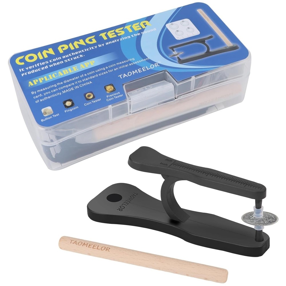 Coin Ping Tester Kit Gold & Silver, Portable & Technical Specifications Style