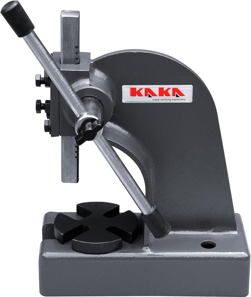 Compact 0.5 Ton Arbor Press for Efficient Metalworking - Cast Iron Construction