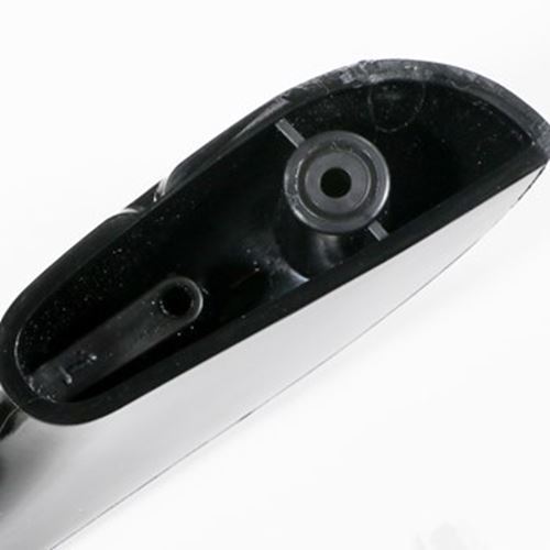 Black Handle Compatible with Frigidaire Kenmore Wall 5304458312 with 2 Screws