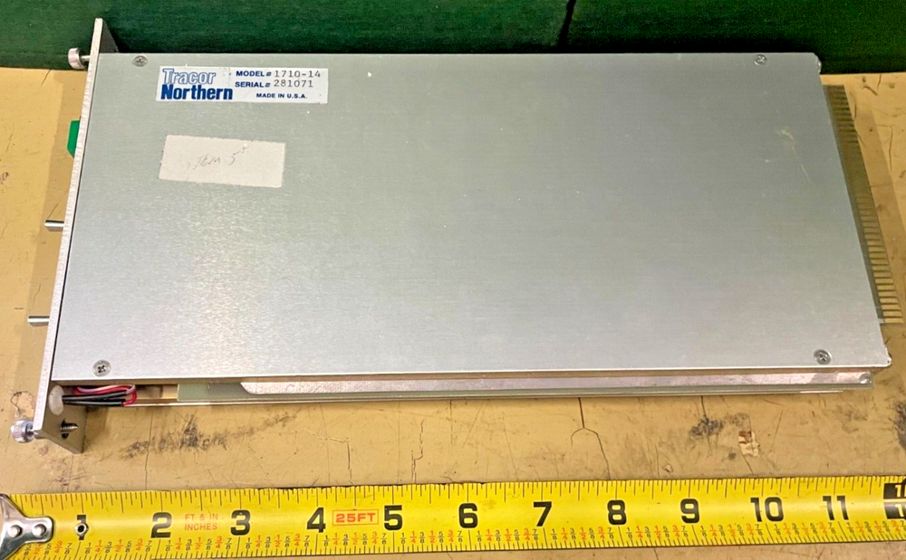 Tracor Northern 1710-14 Isotope Markers Analyzer Plug-In Module