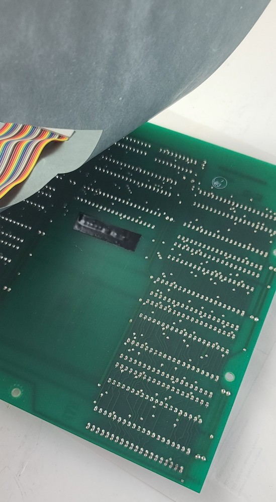 Circuit Board With 9 LCD DIP Chip Modules