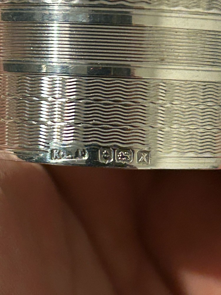 Vintage Silver Napkin Holder
