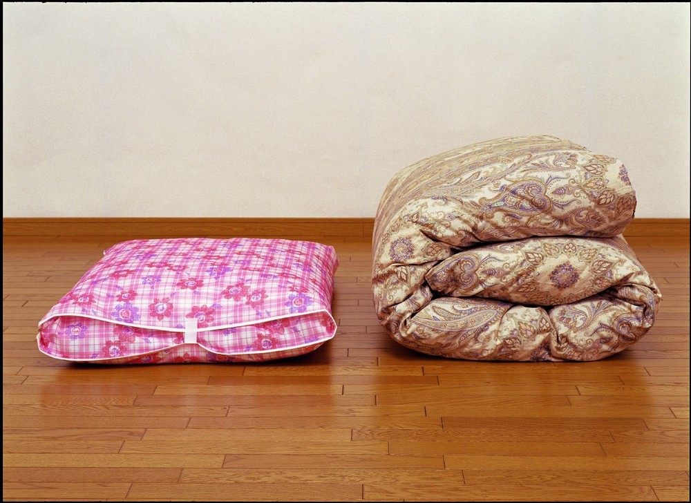 Cogit Down Comforter Storage Bag, Floral Check Pattern, Single