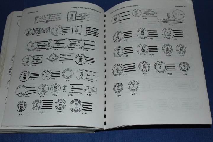 Catalog United States Naval Postmarks 5th ed 1997 Kent BlueLakeStamps Useful!