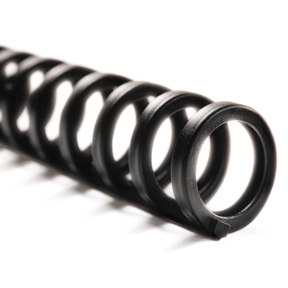 100 Pack Black Proclick Binding Spines 110 Sheet Capacity No Machine Needed