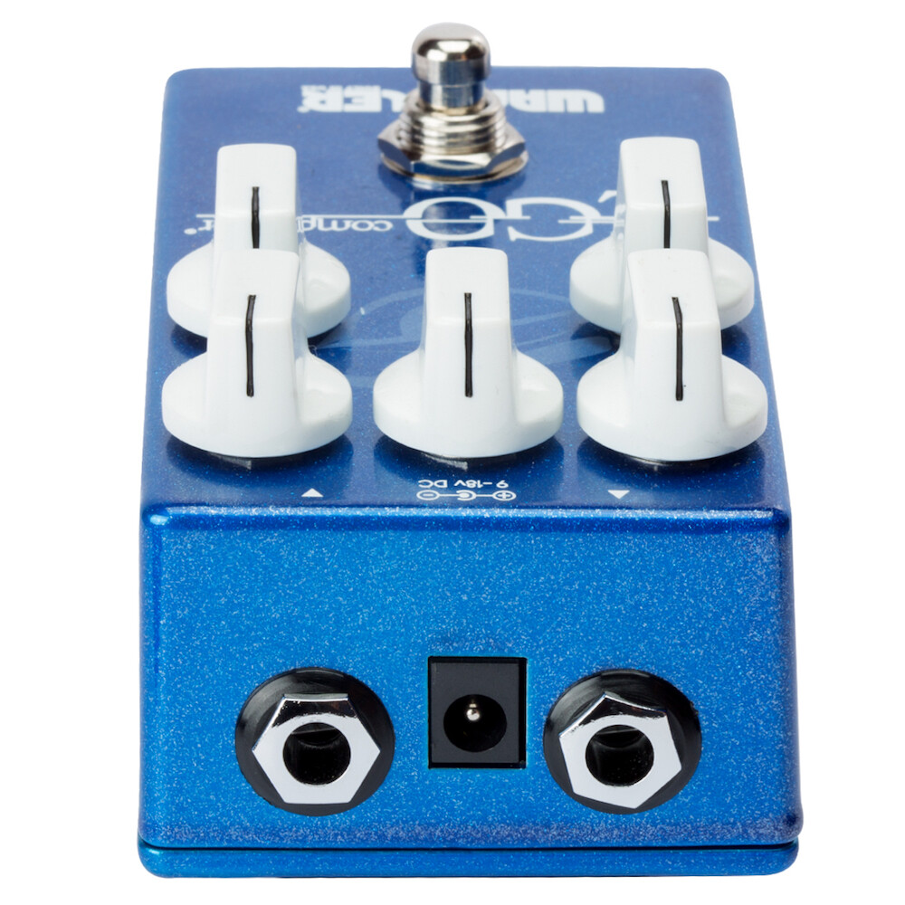 Wampler Ego Compressor Guitar Effects Pedal (Version 2) w/ Patch Cables