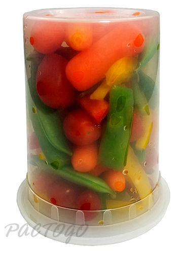 240 Sets- 32 oz. Clear Plastic Soup/Food Containers w/Lids Combo (Microwaveable)