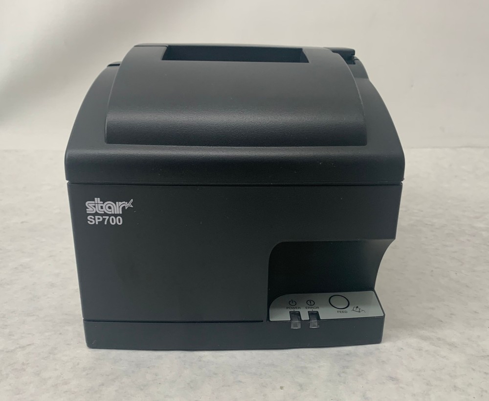 Star Micronics SP700 POS Black Splash Resistant Receipt Printer 8.9ips