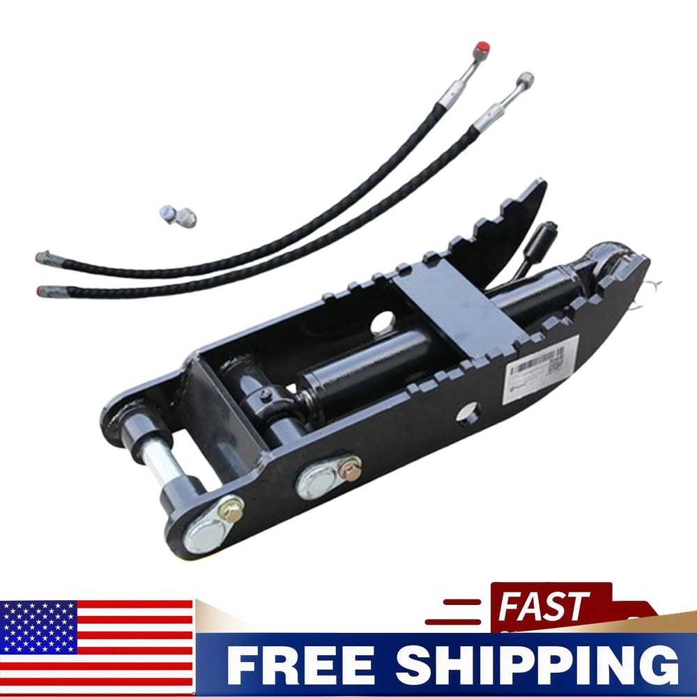 Hydraulic Thumb Clip Sets For 0.8-1.5T Mini Excavator Attachments with 2 hoses