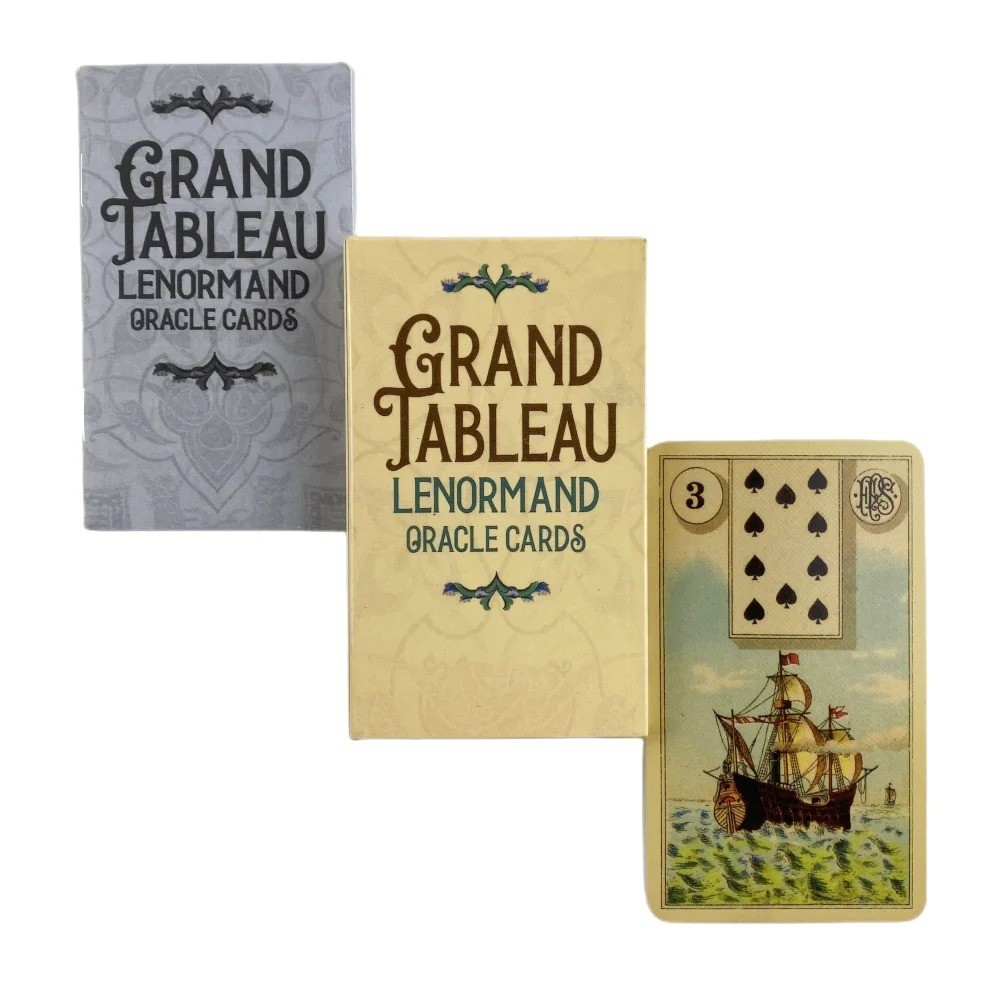 Grand Tableau Lenormand Oracle Cards | Fortune-Telling, Divination, Guidebook