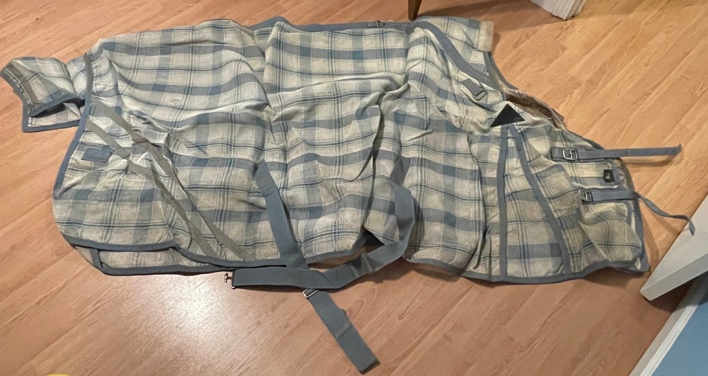 Schneiders AdjustaFit Textiline Fly Sheet Sz 78 Surcingle Buckle Front