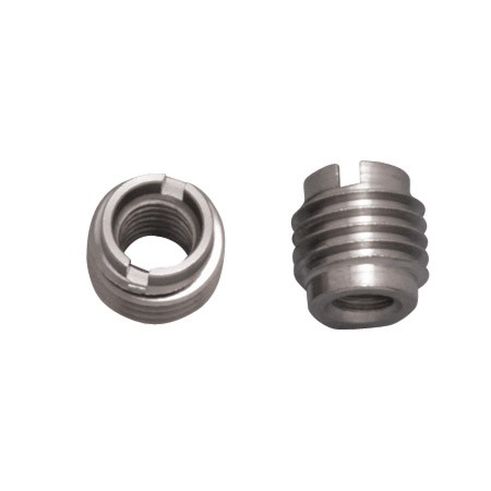 THREADED INSERT UNC 316 STAINLESS STEEL 1/4" (S0385-0007)