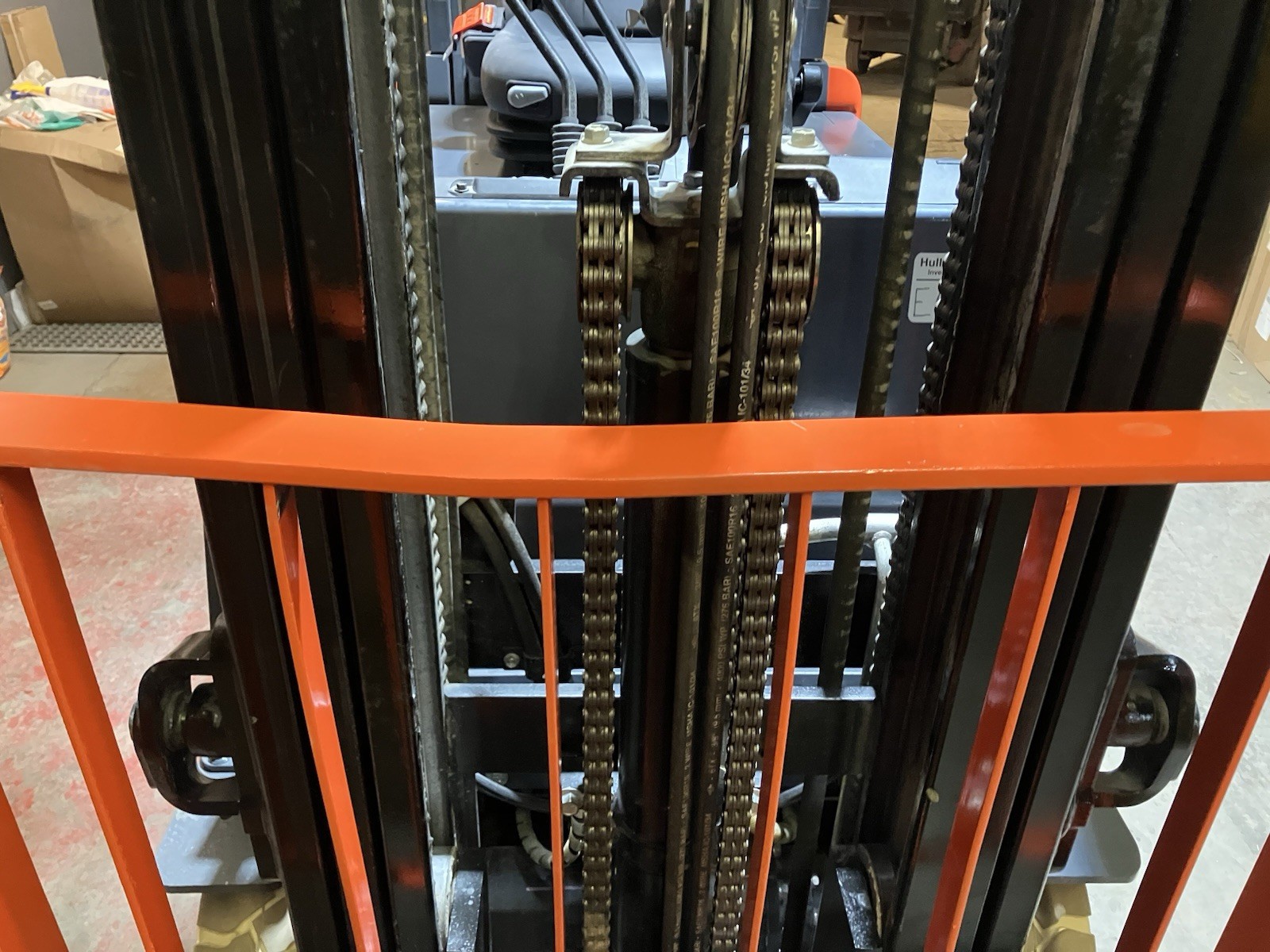 2021 Toyota 5000 LB Electric Forklift With SS and Triple Mast