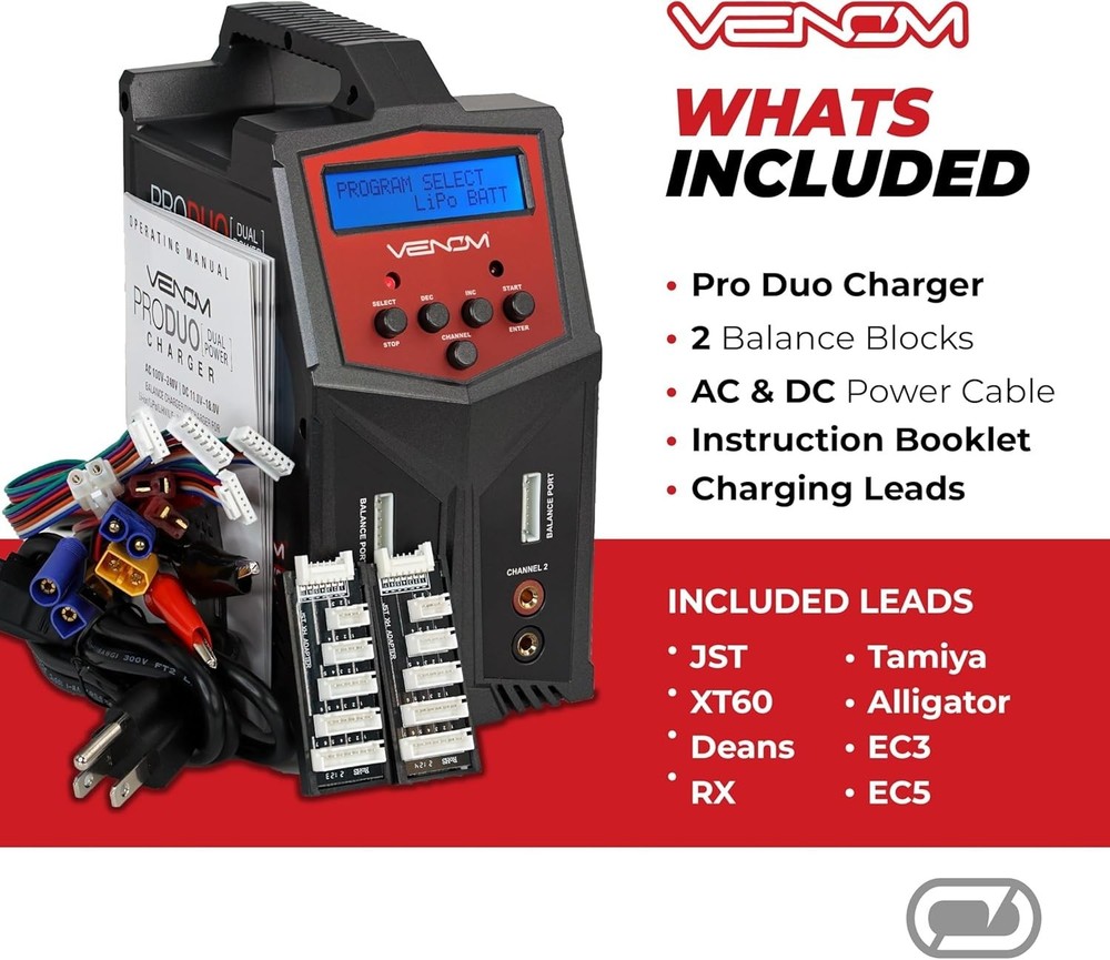 Professional RC Charger - Fast & Balanced Charging