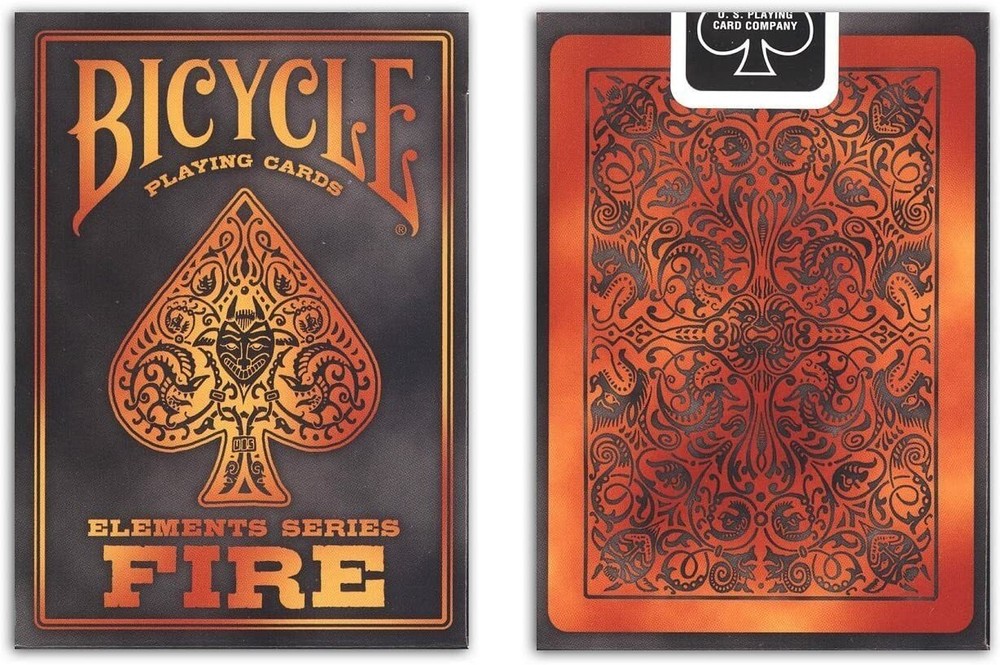 Bicycle® Elements Series: Fire Playing Card Deck, Single Deck, *NEW*