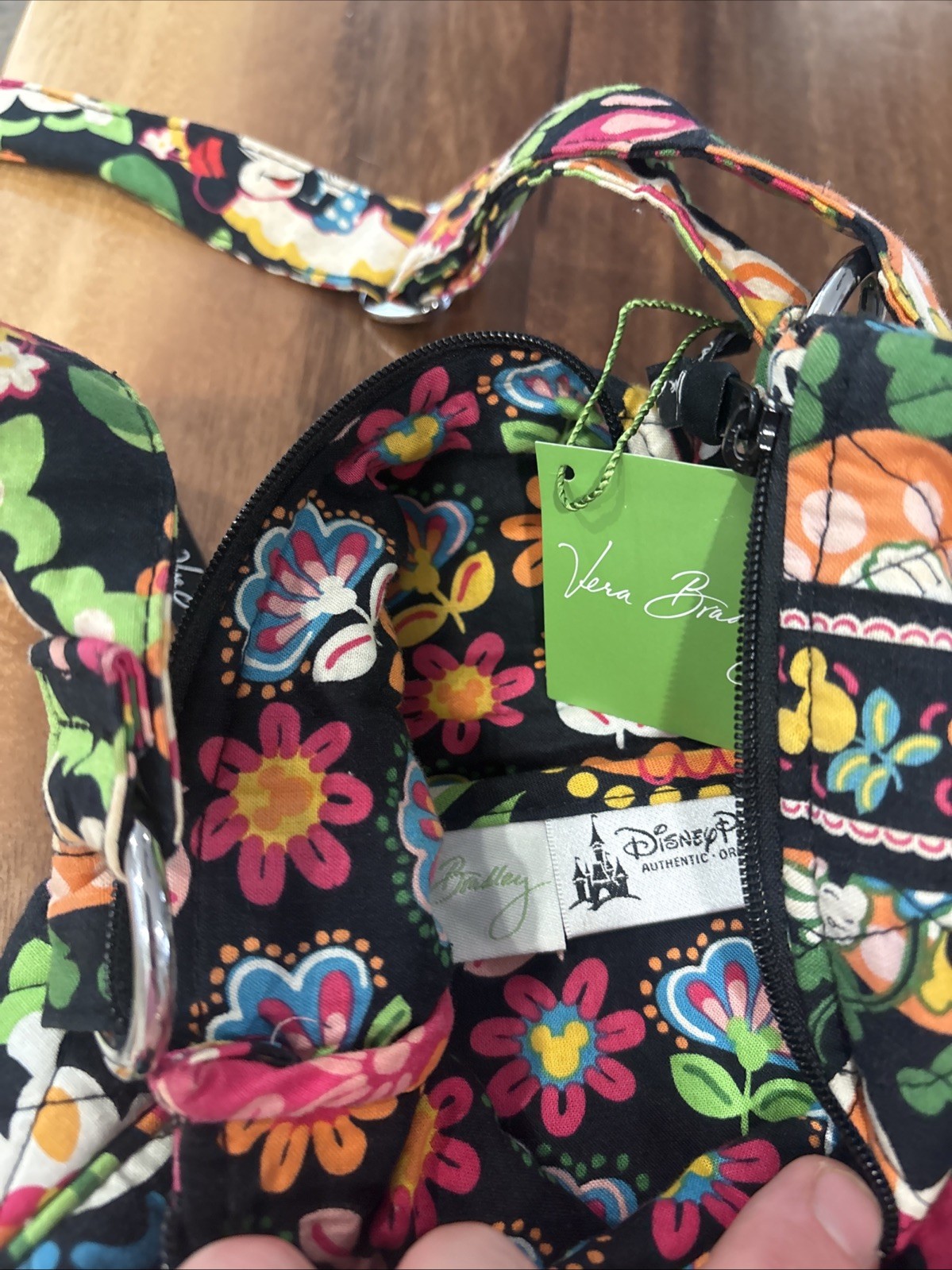 Vera Bradley Hipster Crossbody Disney Midnight With Mickey NWT