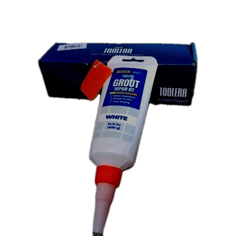 Toolera.....,.... Tile Grout Repair Kit Grey 2 Pack