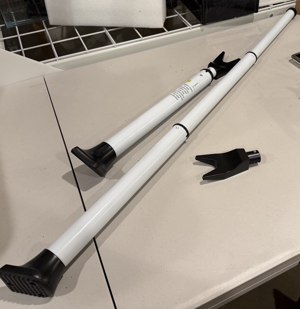 2 Pack Rerishom Door Security Bar, Door Stoppers Security Bar