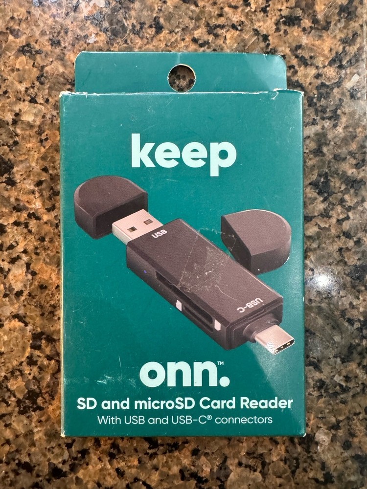 Multi-Port USB Hub with SD, Micro SD and Card Reader Keep Onn