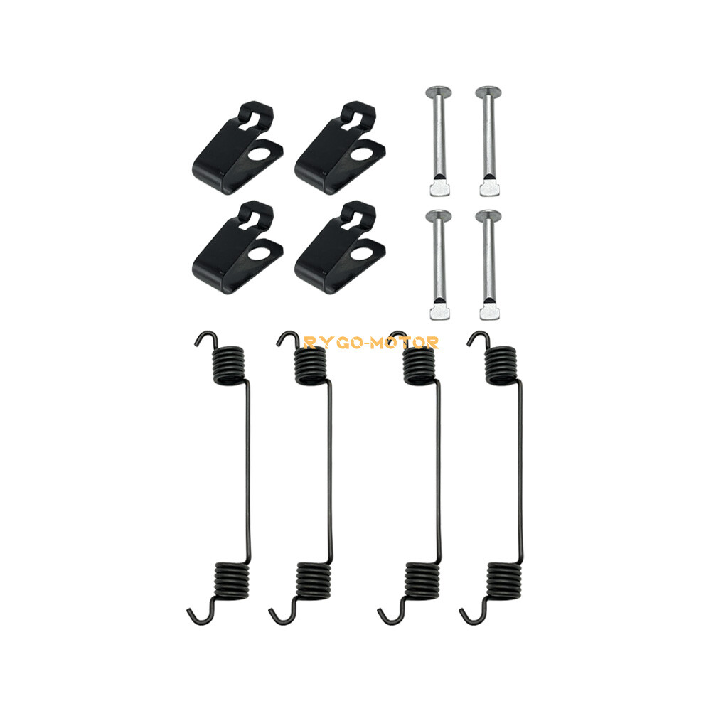 Front & Rear Brake Shoes Kit for Suzuki King Quad 300 LTF4WDX LTF300F 1991-2001