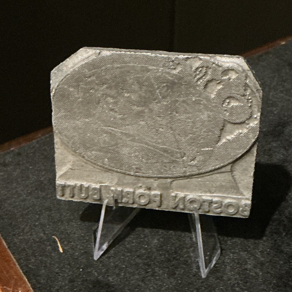Printing Plate “ Boston Pork Butt” 3”