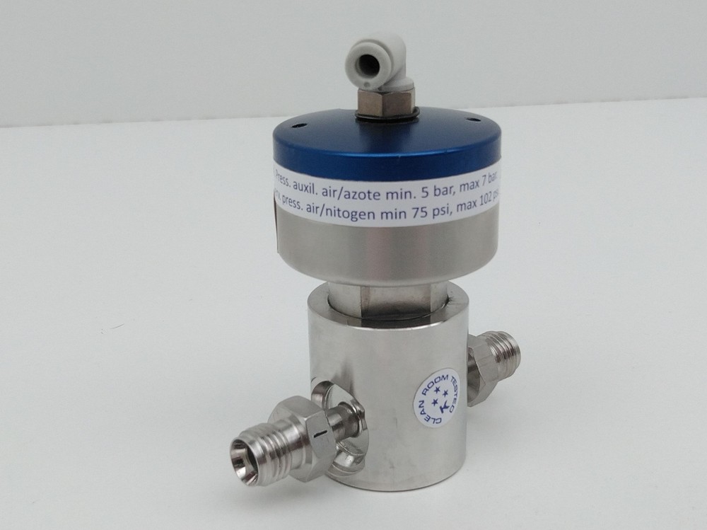 Rotarex Group SELFA M4SI S Inline Diaphragm Valve, 1/4" Compression