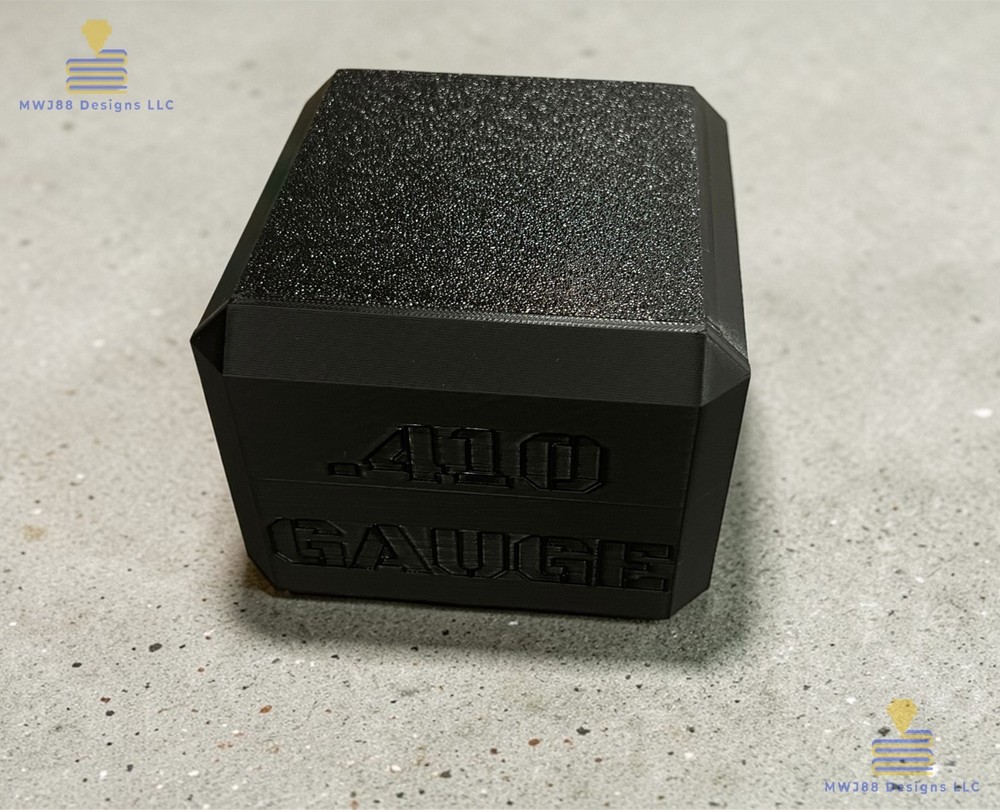.410ga Shotgun Shell Storage Box Case - 25rd Round - Multiple Colors Available!