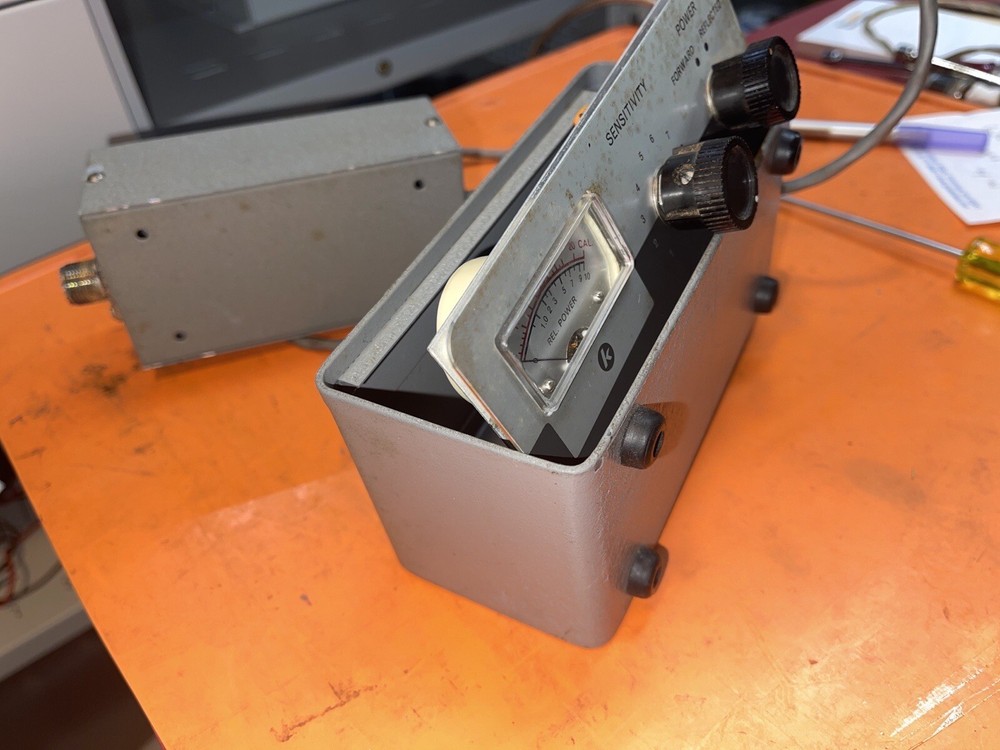 KNIGHT P-2 SWR POWER METER SENSITIVITY SWITCH STUCK UNTESTED