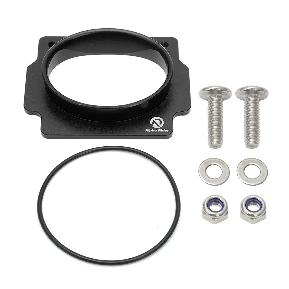 For Yamaha Banshee PRO FLOW Airbox Adapter K+N style Air Filter Outerwear YFZ350