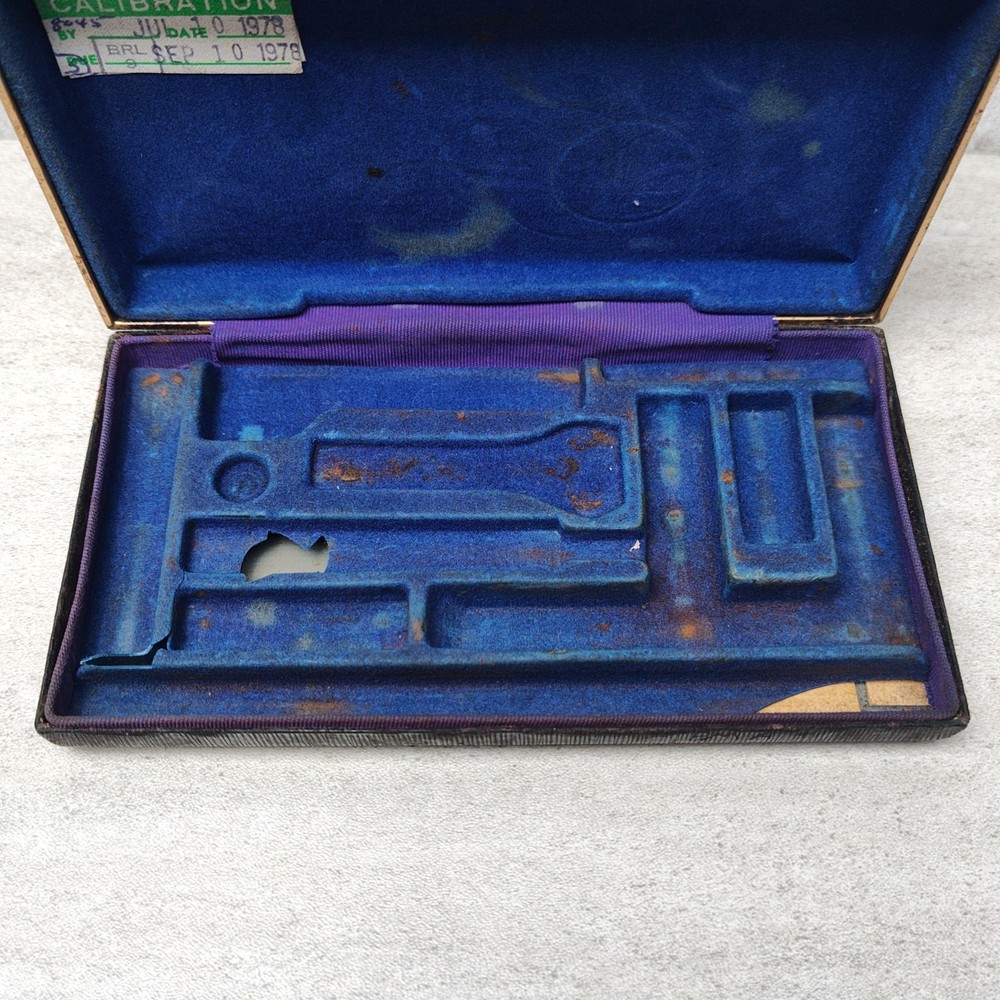 Lufkin 49 Two Way Dial Test Indicator Accessory Set w/ Case, No Indicator