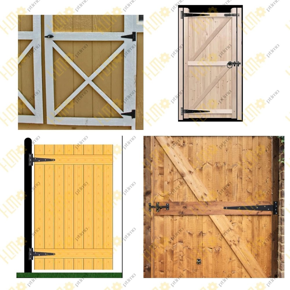 Innovative 12 Inch Tee Hinge - Heavy Duty, Rustproof & Weather-Resistant