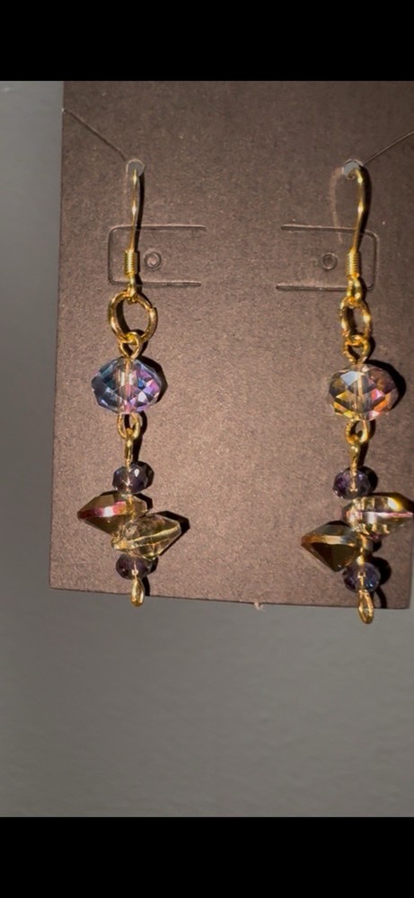 beaded earrings handmade