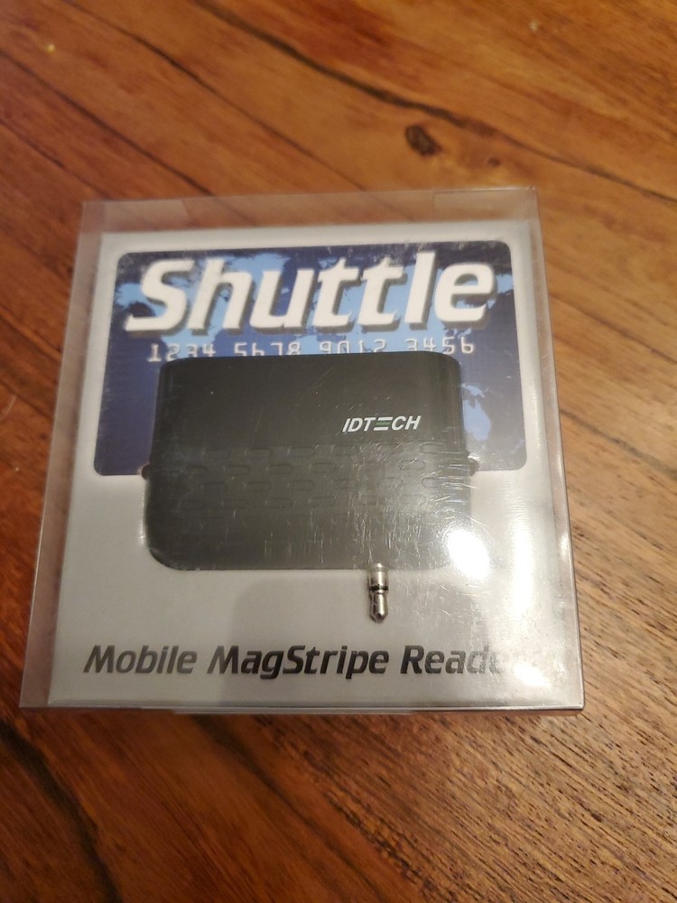 ID Tech Shuttle Black Audio Card Reader for iPad / Android NEW  GC-5680