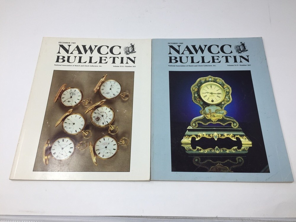1989 NAWCC Bulletins, , No. 258 - 263