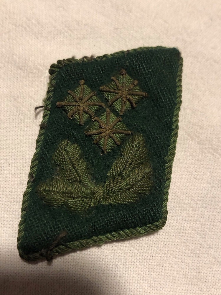 P210 - WWII German - Collar Tab - Single - Luftwaffe - 3 Pips