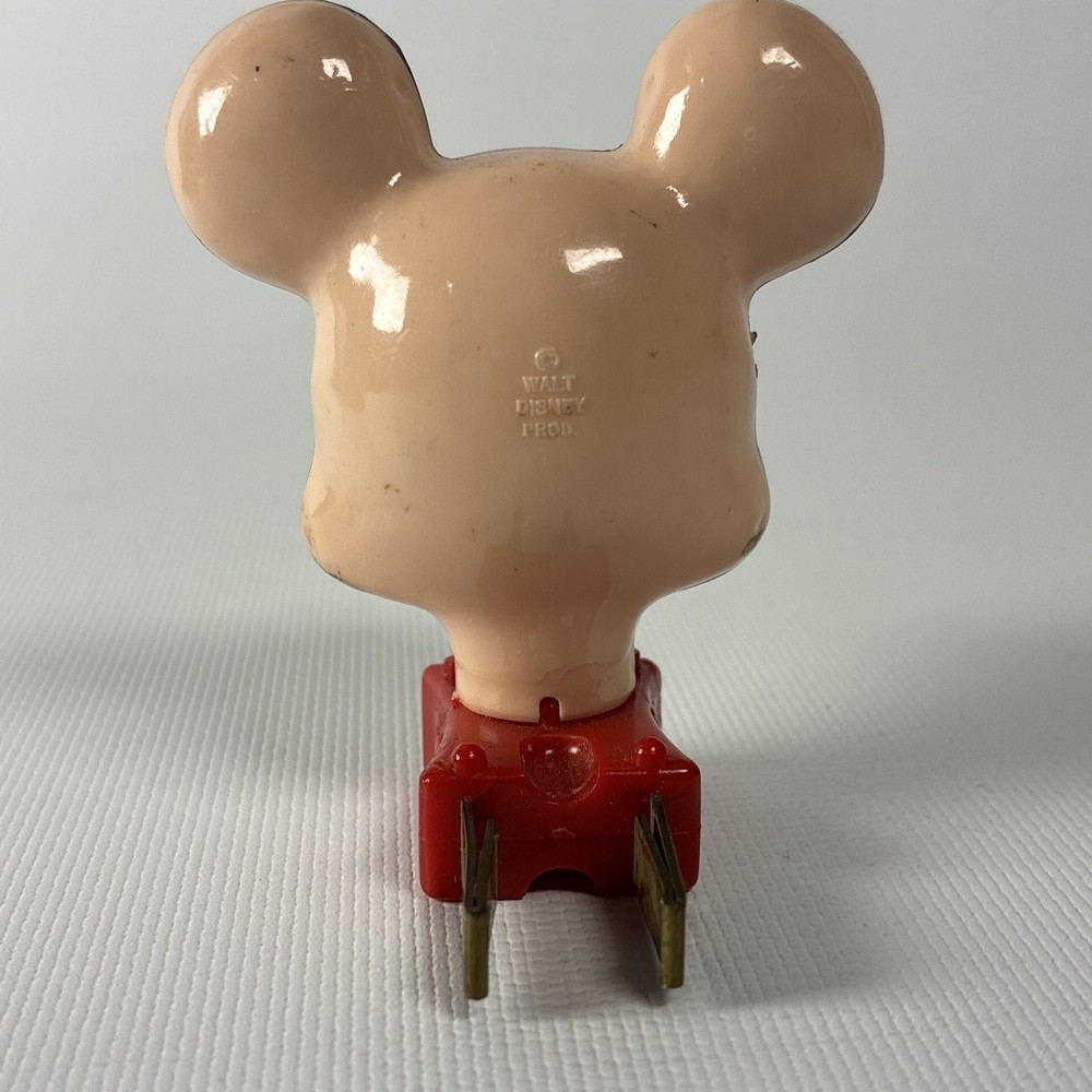 Vintage Mickey Mouse Head Night Light WORKS