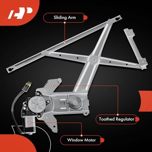 Front Passenger Side Power Window Regulator with Motor Front Passenger (RH)
