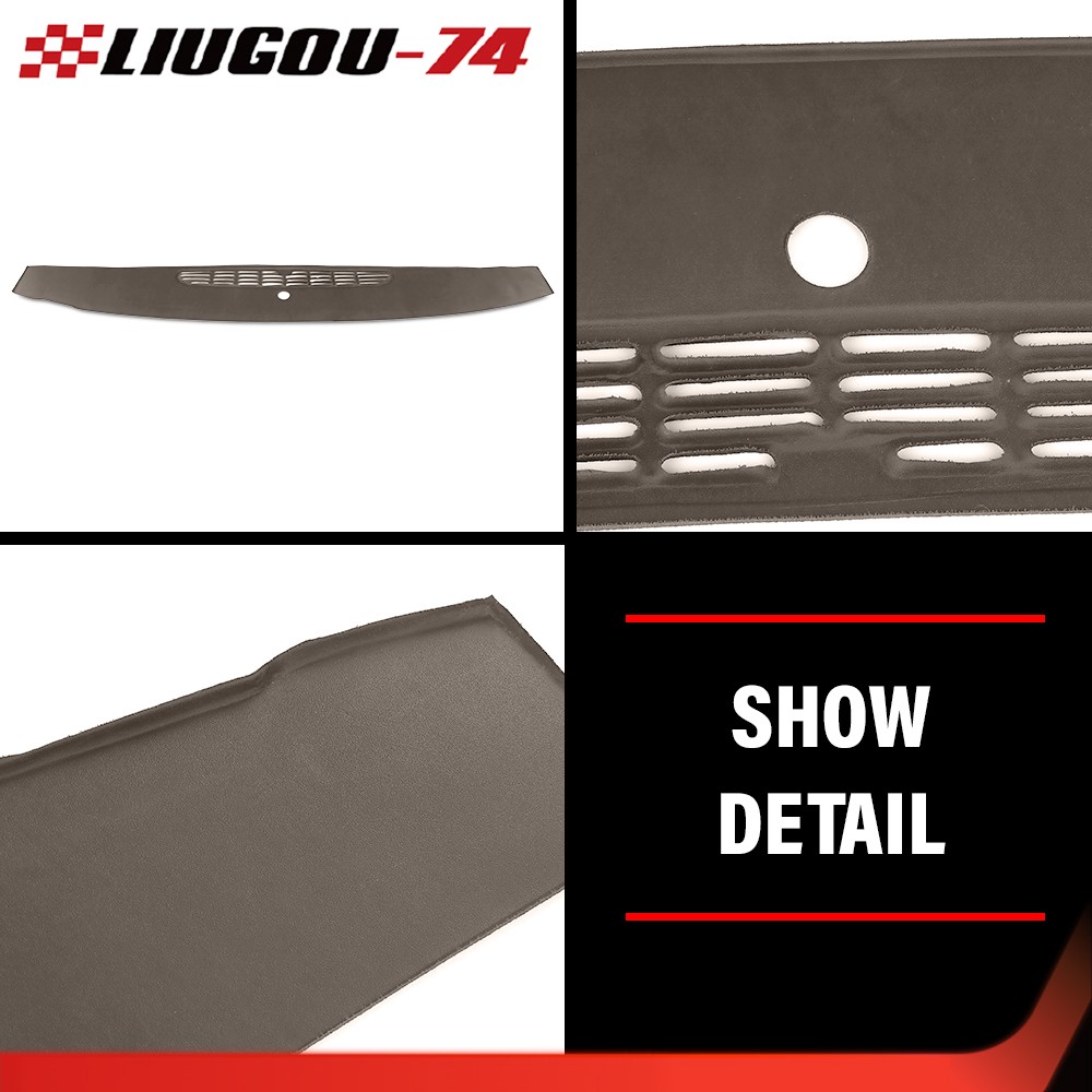 Upper Dash Panel Grille Cover Cap Brown Fit For 07-13 Escalade Silverado Sierra